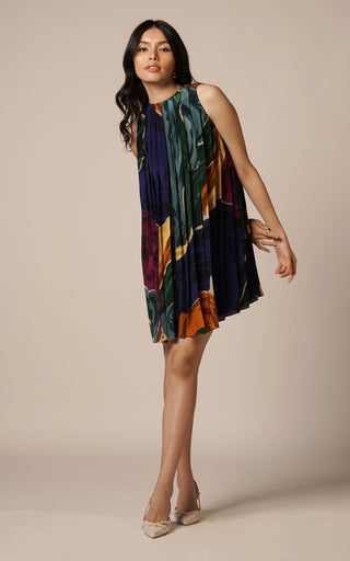 Umi pleated dress