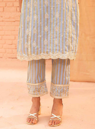 Blue hayden kurta set