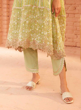 Green bridget kurta set