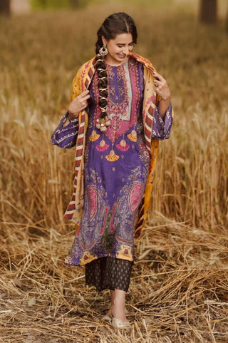 Multicolor kurta with pants