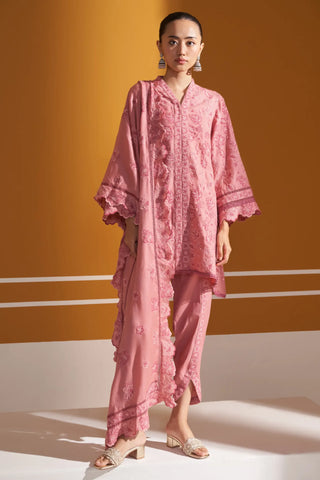 Pink ellis kurta set