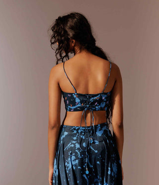 Nysa embroidered bustier