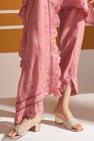 Pink ellis kurta set