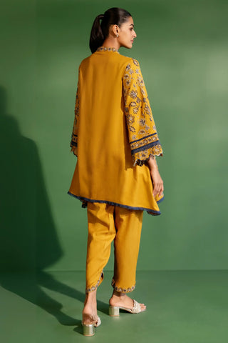 Yellow ellis kurta set