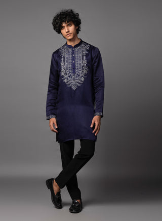 Purple regal radiance kurta set