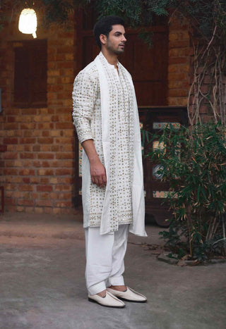 Rahat ivory kurta set