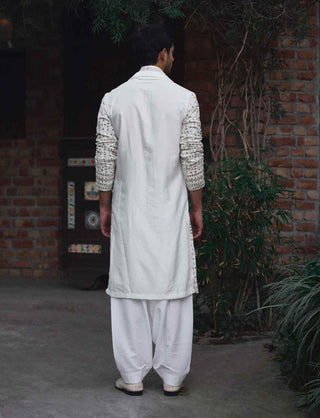 Rahat ivory kurta set