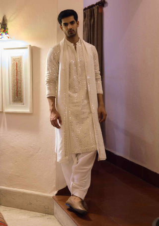 Umaid ivory kurta set