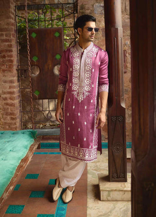 Chittorgarh vintage rose kurta and salwar