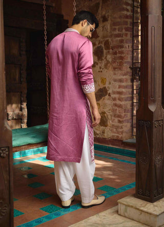 Chittorgarh vintage rose kurta and salwar