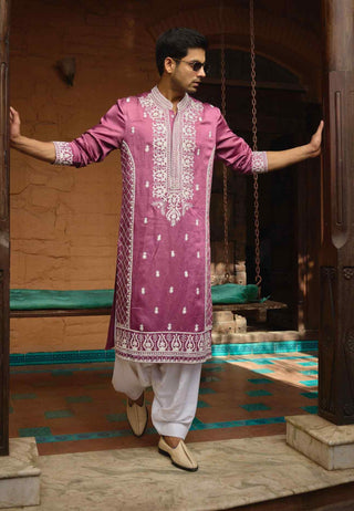 Chittorgarh vintage rose kurta and salwar