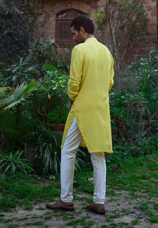 Juna mahal yellow bandi set