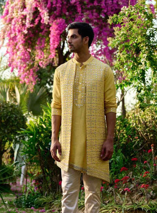 Jaisalmer sunset yellow bandi set