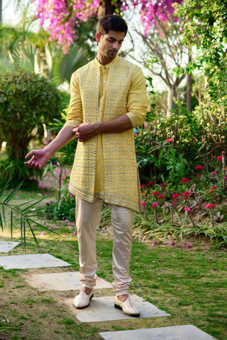 Jaisalmer sunset yellow bandi set