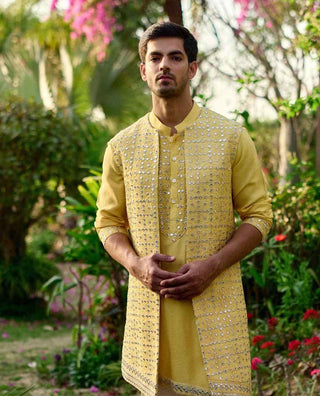 Jaisalmer sunset yellow bandi set