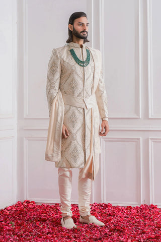 Khanpur sherwani set