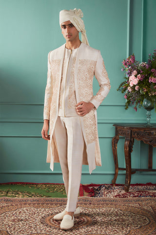 Aspen gold sherwani and pant