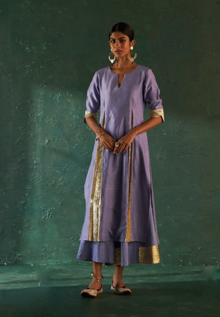 Midas lavender gota kurta set