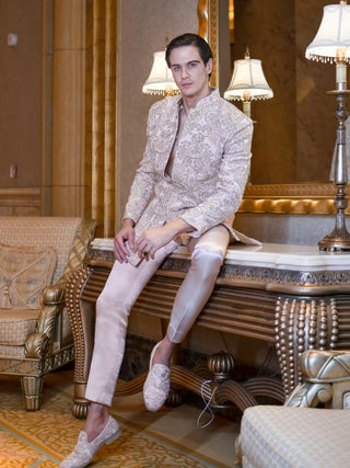 Grandoise ivory beige jacket and pants