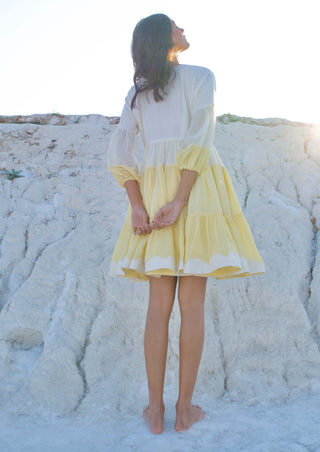 Dreamy caremel yellow dress