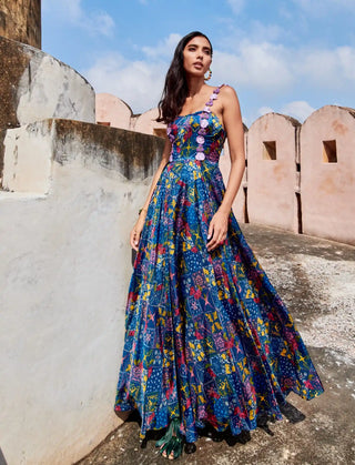 Noto coquita blue gown