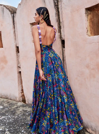 Noto coquita blue gown