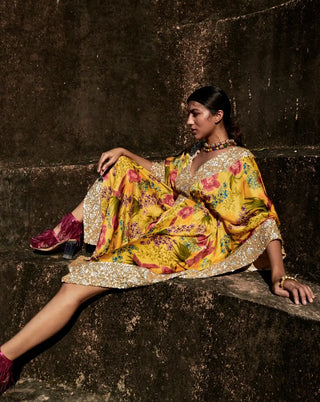 Gia yellow kaftan