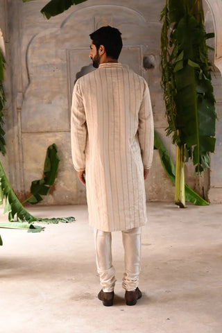 Ivory kurta set