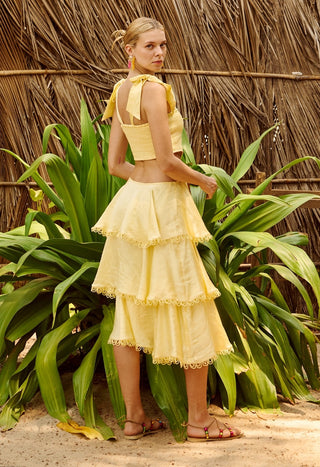 Tiana yellow dress