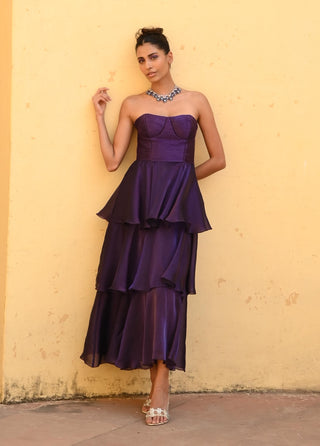 Lure purple dress