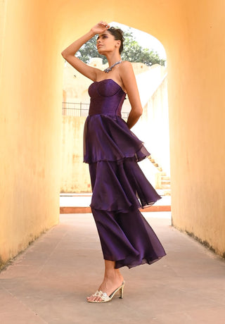 Lure purple dress