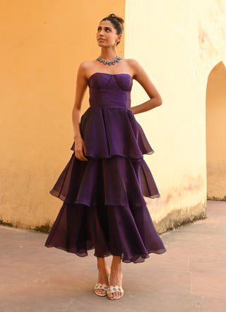 Lure purple dress