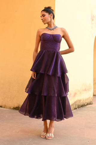 Lure purple dress