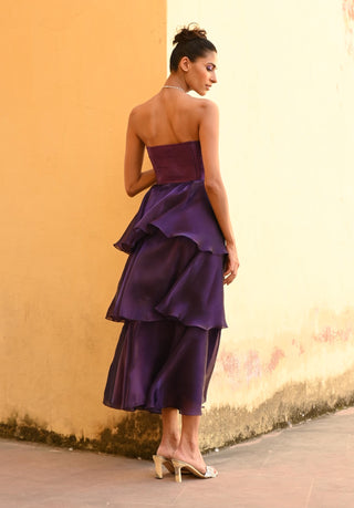 Lure purple dress