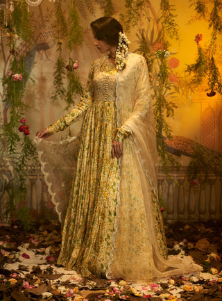 Nargis anarkali and dupatta