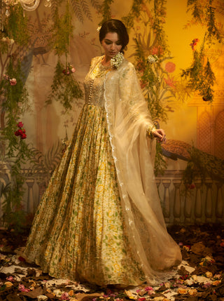 Nargis anarkali and dupatta