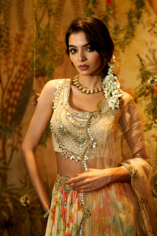 Kamal lata lehenga set