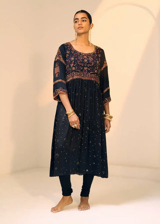 Black lavanya kurta set