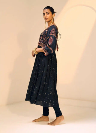 Black lavanya kurta set