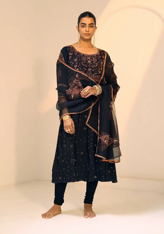 Black lavanya kurta set