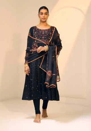 Black lavanya kurta set