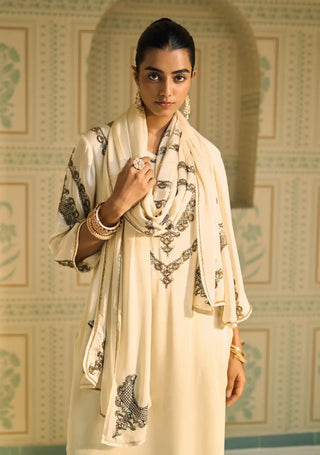 White anya kurta set