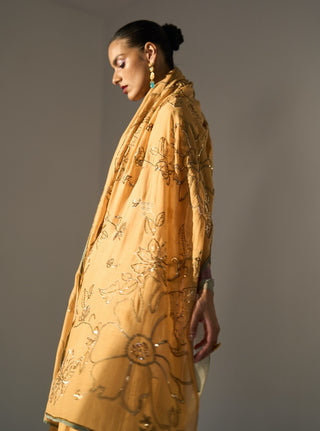 Yellow mansa kurta set