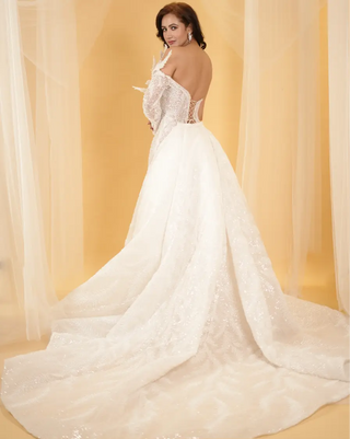 Ivory amelia gown