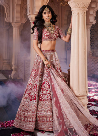 Padmavat red lehenga set