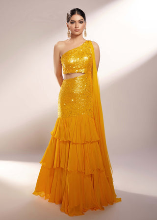 Dakota yellow gown