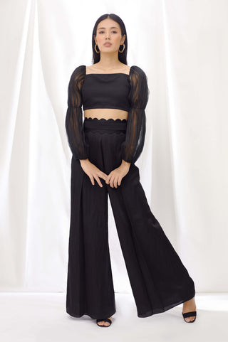 Midnight billow breeze top and pants