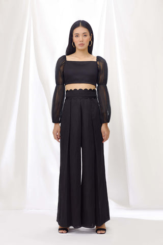 Midnight billow breeze top and pants