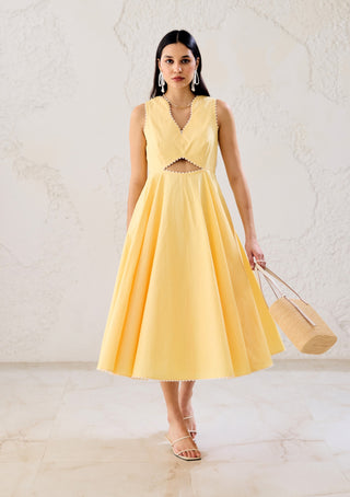 Buttercup noontide dress