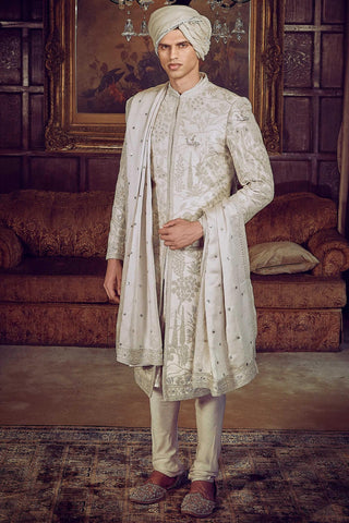 Ivory wild masai lost in time sherwani